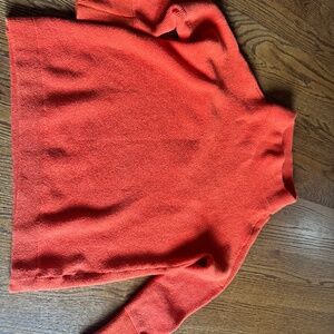 Free people oversized orange sweater - XS